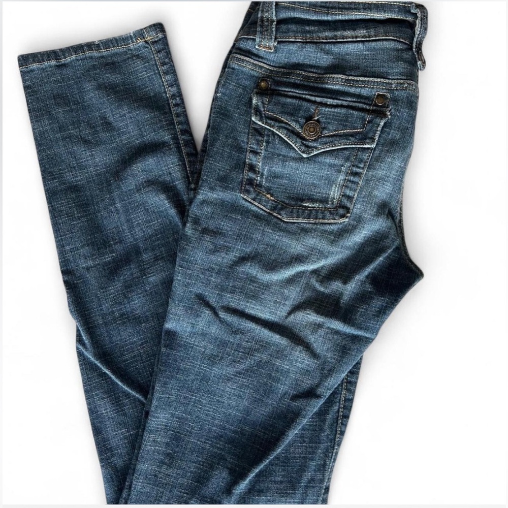 Hydraulic Dark Blue Straight Leg Jeans